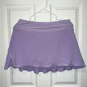 Lululemon Athletica Lavender Athletic Skirt